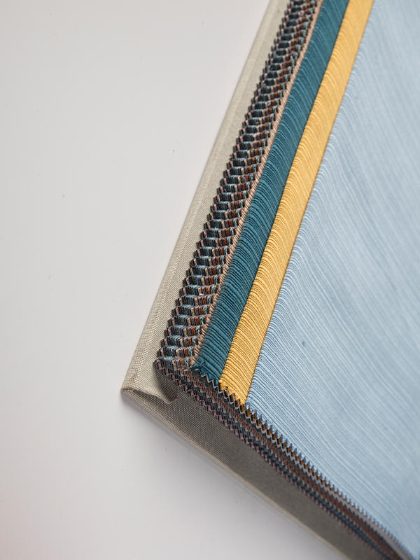 QianSiTiao-Silk touch-fibra de poliéster de alta precisión tela de cortina de simplicidad moderna