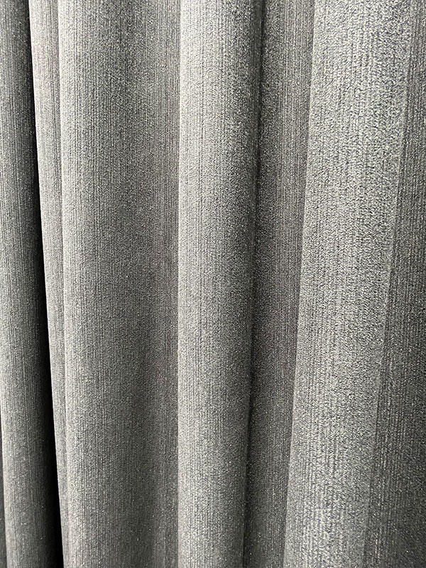 Romántico-Textura de algodón y lino granulada-Fibra de poliéster de alta precisión Retro ligero tela de cortina de lujo
